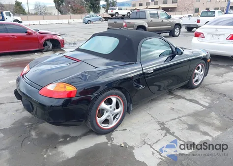2000 Porsche Boxster z USA, uszkodzony, nr VIN WP0CA2989YU627010